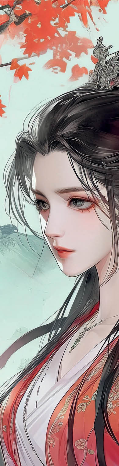 Обложка Закладка с резинкой. Маньхуа. Принцесса 