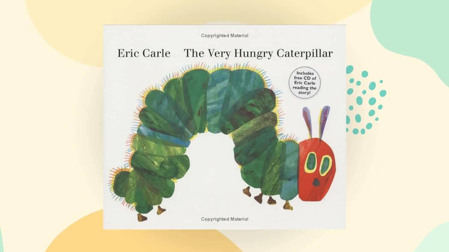  книга The very hungry caterpillar (Eric Carle) Очень голодная гусеница (Эрик Карл) /Книги на английском языке