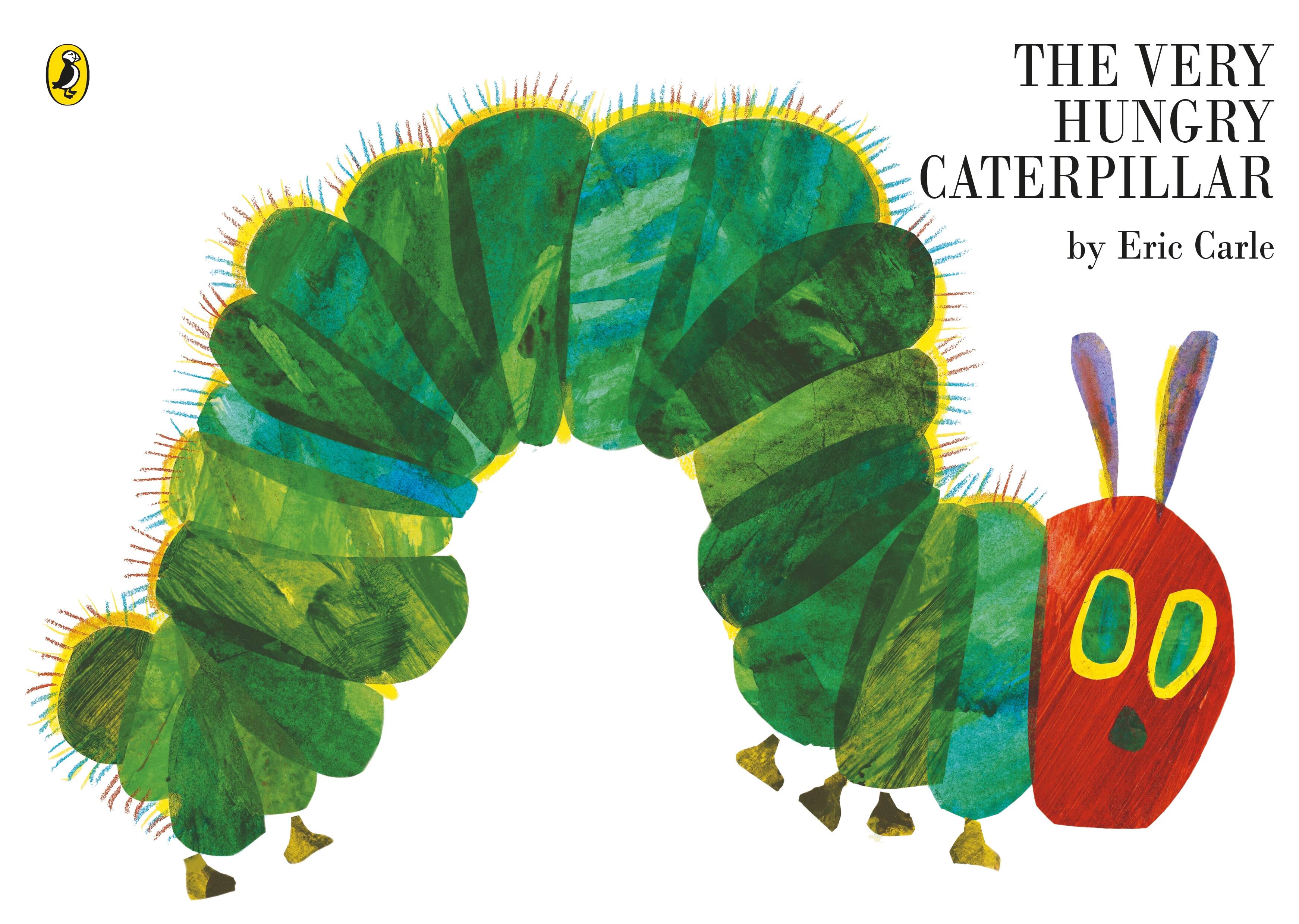  книга The very hungry caterpillar (Eric Carle) Очень голодная гусеница (Эрик Карл) /Книги на английском языке