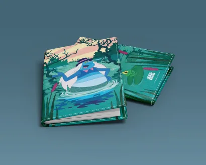 Обложка Летучий корабль. Обложка на паспорт. Водяной 