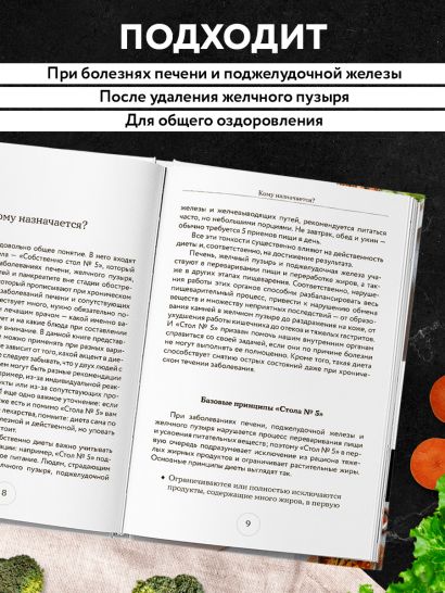 Стол №5. Меню для здоровья с рекомендациями специалиста
