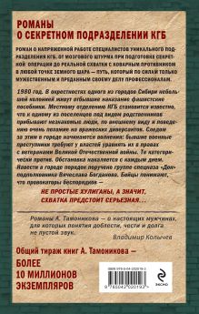 Обложка сзади Тени за городом Александр Тамоников