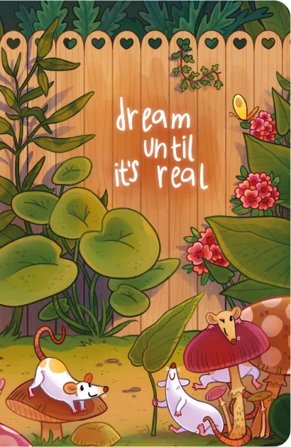 Обложка Мечтай, пока не сбудется. Блокнот (А5, 40 л., блок в точку) chim