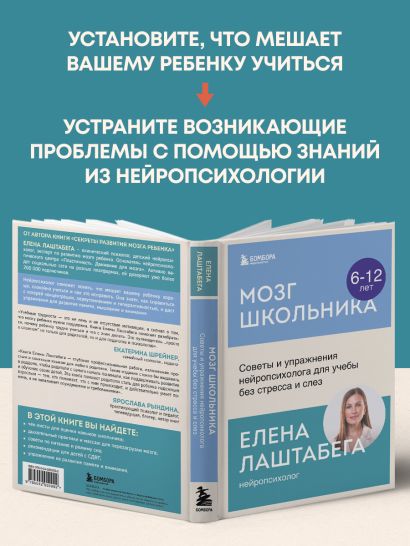 Мозг школьника. Советы и упражнения нейропсихолога для учебы без стресса и слез