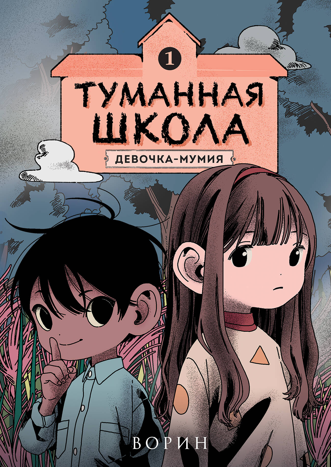  книга Туманная школа. Девочка-мумия. Книга 1