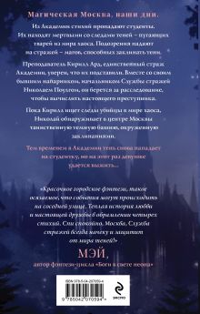 Обложка сзади Дело Теней Анастасия Безденежных