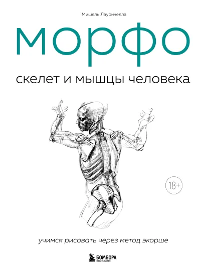 Обложка МОРФО. Скелет и мышцы человека. Анатомия для художников Мишель Лауричелла