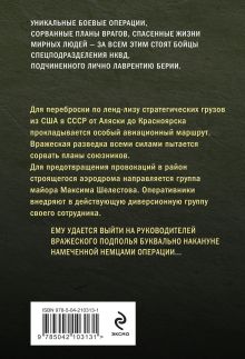 Обложка сзади Смертельный рейс Александр Тамоников