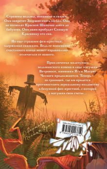 Обложка сзади Ведьмы за границей Терри Пратчетт