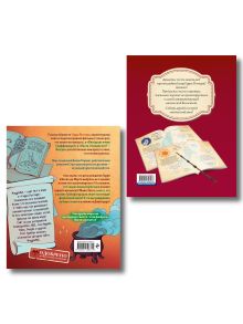 Обложка сзади Комплект из 2 книг. Гарри Поттер. Я получил сову! Фанбук + Квиз по вселенной (ИК)