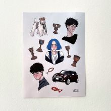 Обложка сзади Стикерпак 