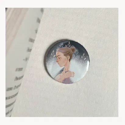 Обложка Значок металический Там, где цветет полынь 