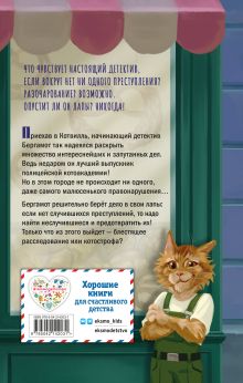Обложка сзади Четыре расследования кота Бергамота Дениза Николаенко