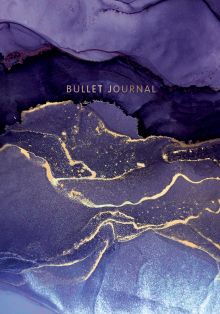 Блокнот в точку: Bullet Journal (мраморный, 160 c., с наклейками)