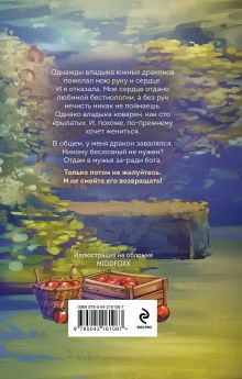 Обложка сзади Отдам дракона в хорошие руки Марина Ефиминюк