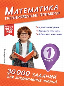 Обложка Математика. Тренировочные примеры. 1 класс В. И. Королёв