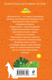 Обложка сзади Детектив на лето Татьяна Устинова, Анна Полякова, Людмила Мартова, Елена Дорош, Альбина Нури, Артур Гедеон, Марк Качим, Янина Корбут