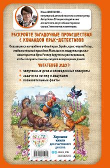 Обложка сзади Питер, Брейн и Малыш. Детективные приключения Юлия Школьник