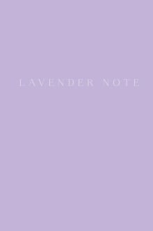 Lavender Note. Мои лавандовые мечты. Блокнот с цветными страницами (А5, обложка на ткани с тиснением фольгой)