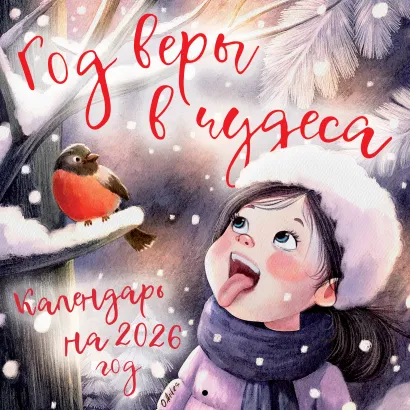 Обложка Год веры в чудеса. Календарь настенный на 2026 год (300х300) 