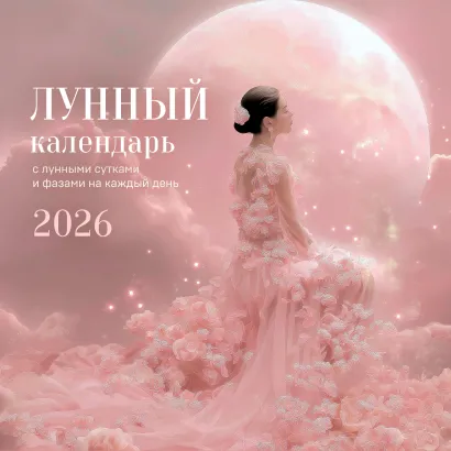 Обложка Лунный календарь на 2026 год. Календарь настенный на 2026 год (300х300) 