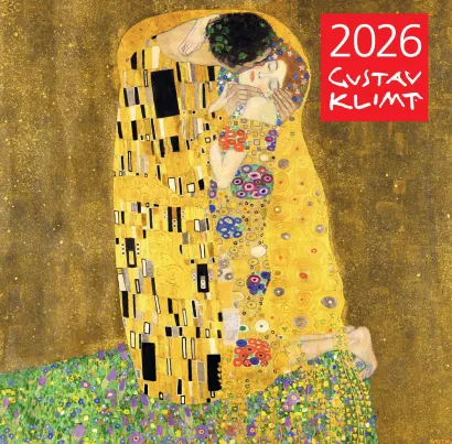 Обложка Густав Климт. Календарь настенный на 2026 год (300х300) 