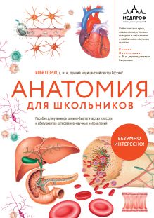 Обложка Анатомия для школьников. Пособие для учеников химико-биологических классов и абитуриентов естественно-научных направлений Илья Егоров