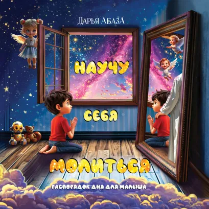 Обложка Научу себя молиться. Распорядок дня для малыша Дарья Абаза