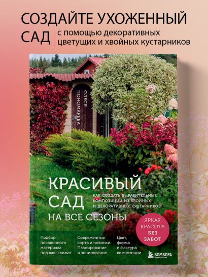 Красивый сад на все сезоны. Как создать выразительные композиции из хвойных и декоративных кустарников