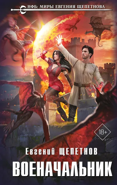 Обложка Военачальник Евгений Щепетнов