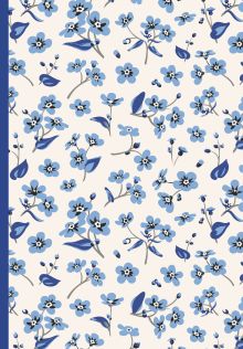 Сад забытых мыслей. Цветочный орнамент. Ежедневник недатированный (А5, 72 л.)