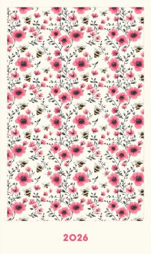 Мини ежедневник. Пчелы в кустах (А6, 80 л., мягкая обложка)