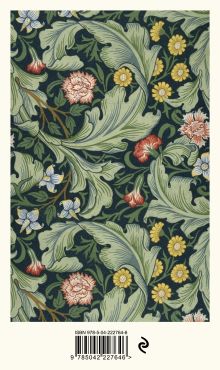 Обложка сзади Мини ежедневник. Уильям Моррис (А6, 80 л., мягкая обложка, зеленый)