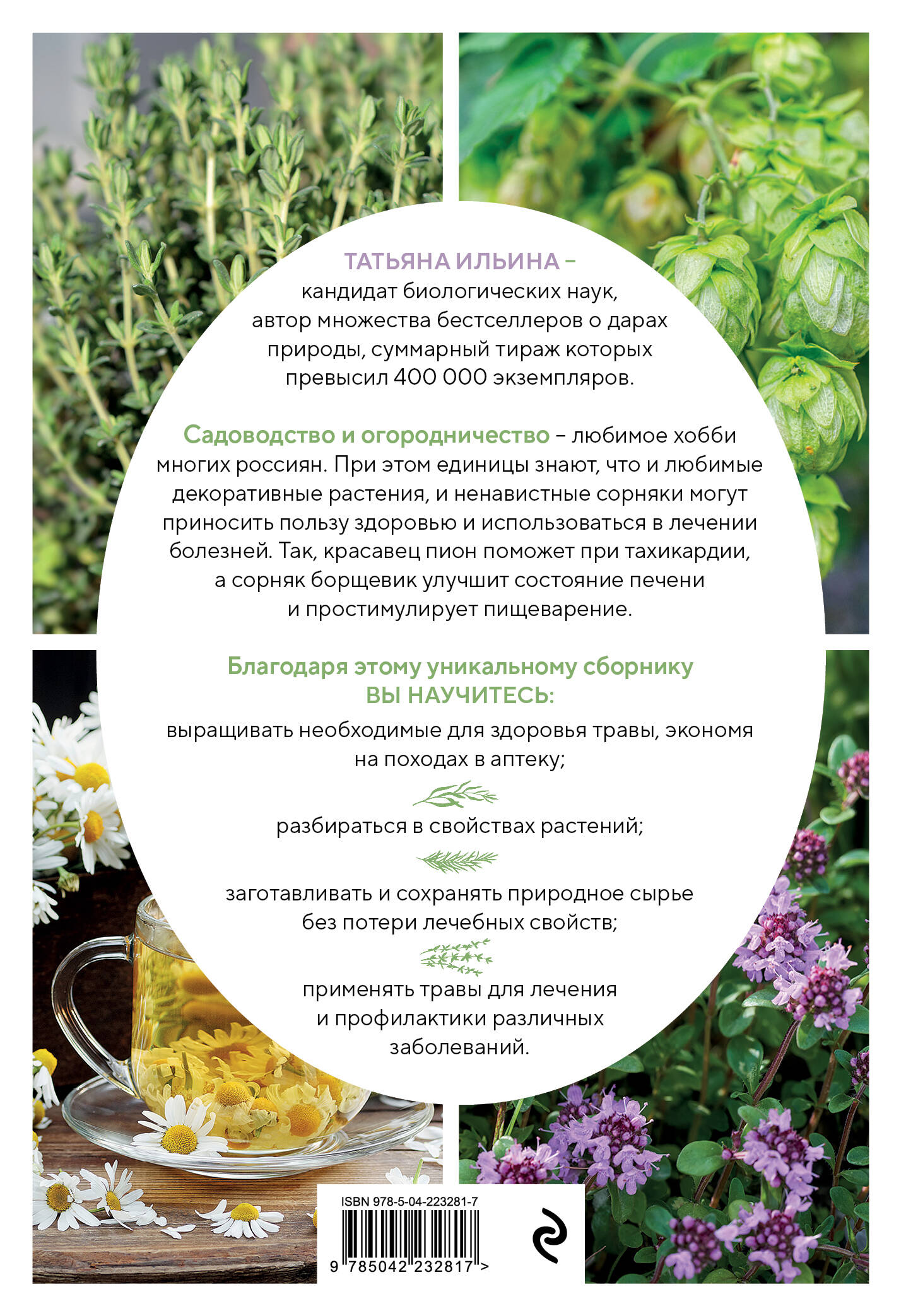 Аптечный огород. Справочник по сбору, хранению и применению целебных растений (новое оформление)