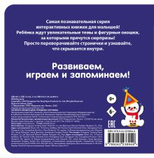 Обложка сзади Загляни в окошко! День рождения Снеговика 