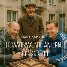 Обложка Голливудские актеры в России. Календарь настенный на 2026 год (300х300 мм) 