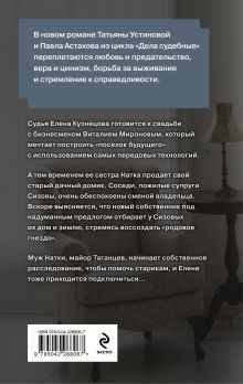 Обложка сзади Зигзаг у дачи Татьяна Устинова, Павел Астахов