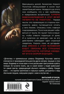 Обложка сзади Сладкая вина Владимир Колычев