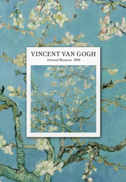 Обложка VINCENT VAN GOGH. Ежедневник недатированный (А5, 72 л.) 