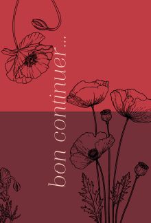 Обложка Bon continuer. Сборник стихотворений Наталья Квасова