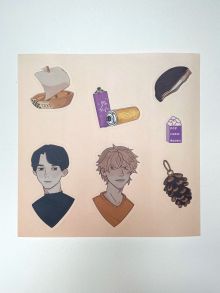 Обложка Лишний в его игре. Стикерпак 