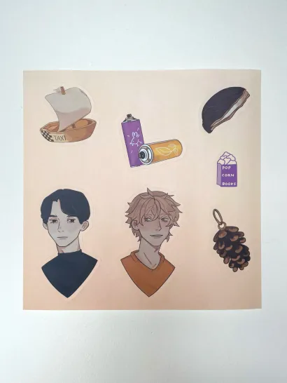 Обложка Лишний в его игре. Стикерпак 