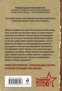 Обложка сзади Мелодия убийства Валерий Шарапов