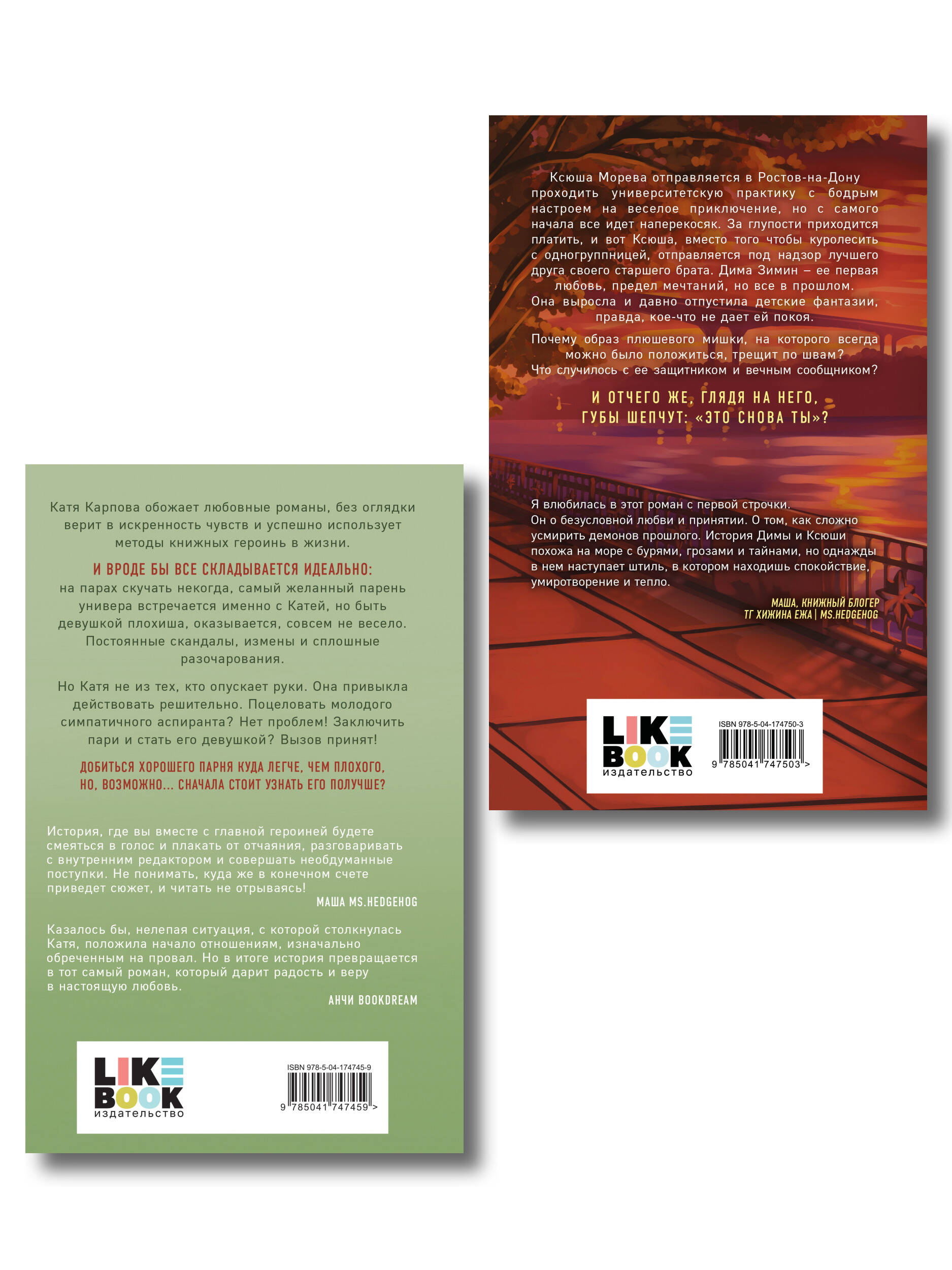 Комплект из двух книг: Это снова ты + Она любит плохих парней