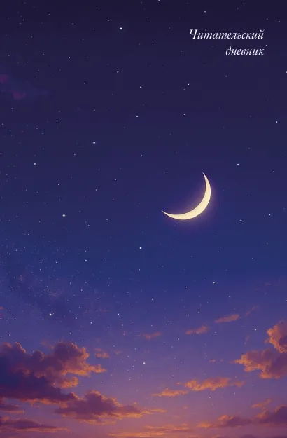 Обложка Читательский дневник. Звездное небо (64 л., твердая обложка) 