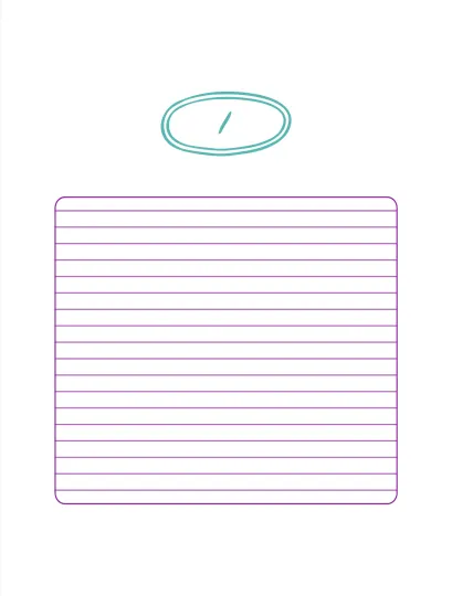 Обложка Твой день, твои записи! Блокнот в линейку с корейской практичностью (А6, 48 л., скругленные углы) 