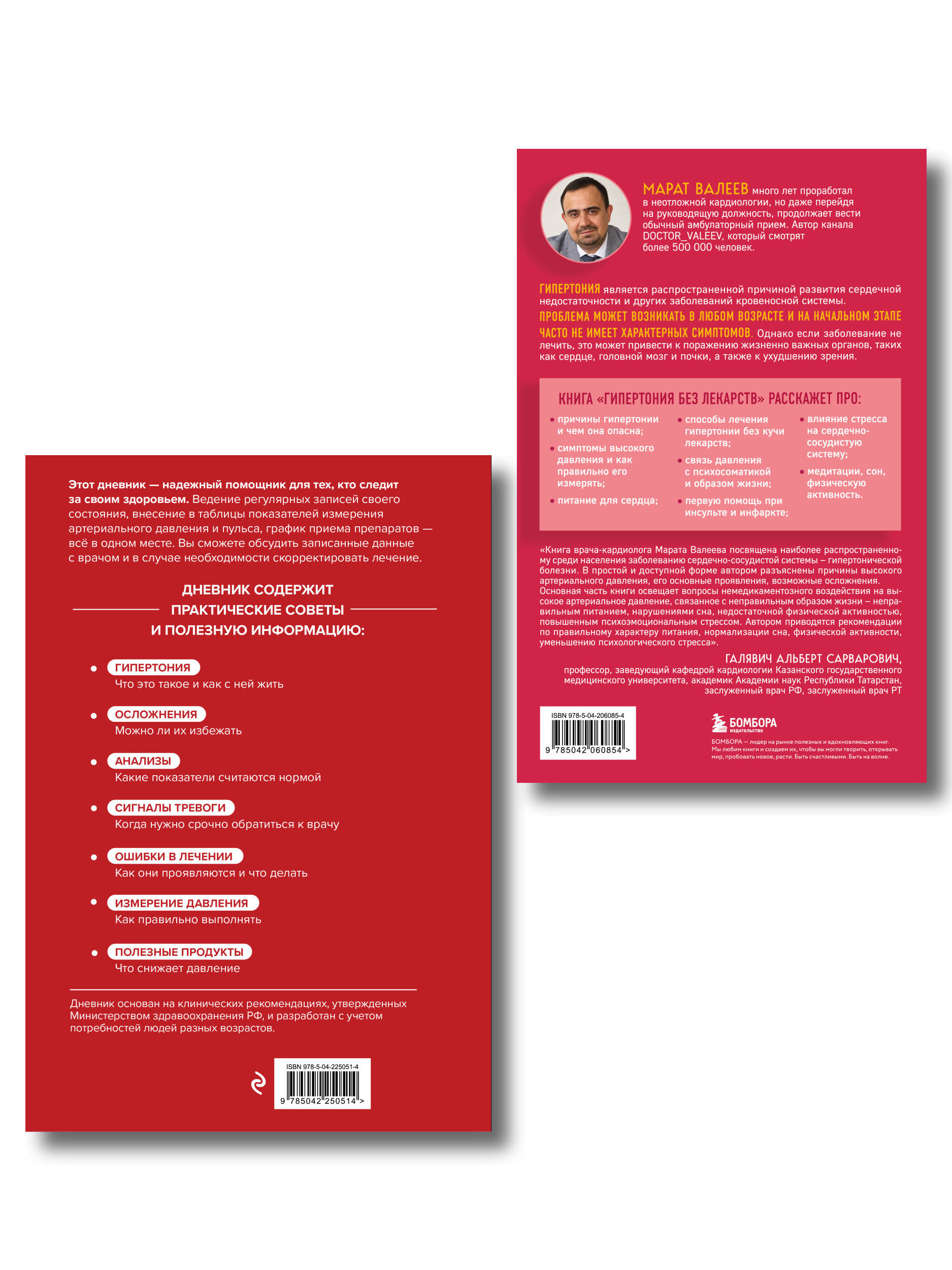 Гипертония под контролем: книга и дневник самоконтроля давления (ИК)