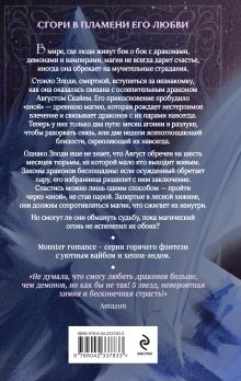 Обложка сзади Никогда не влюбляйся в дракона Лола Гласс