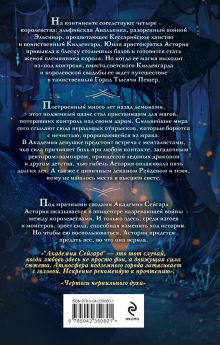 Обложка сзади Академия Сейгард. Город тысячи пещер Анна Синнер