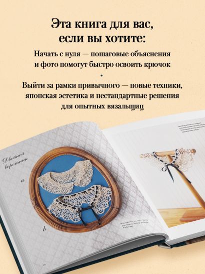 Японские воротнички. Ажурное вязание крючком. 25 изящных моделей